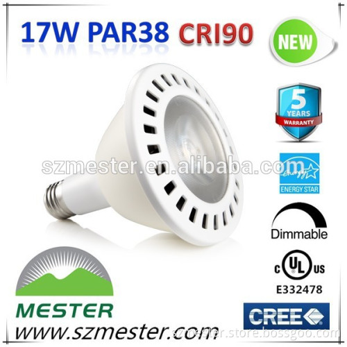 ul cul energy star e26 medium base 17 watt led par38